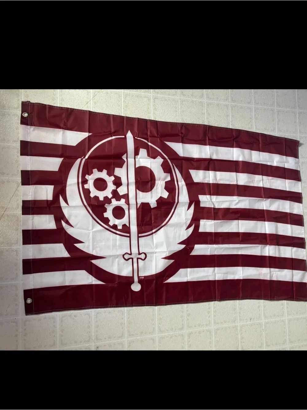 3x5 ft Fallout Brotherhood of Steel Flag